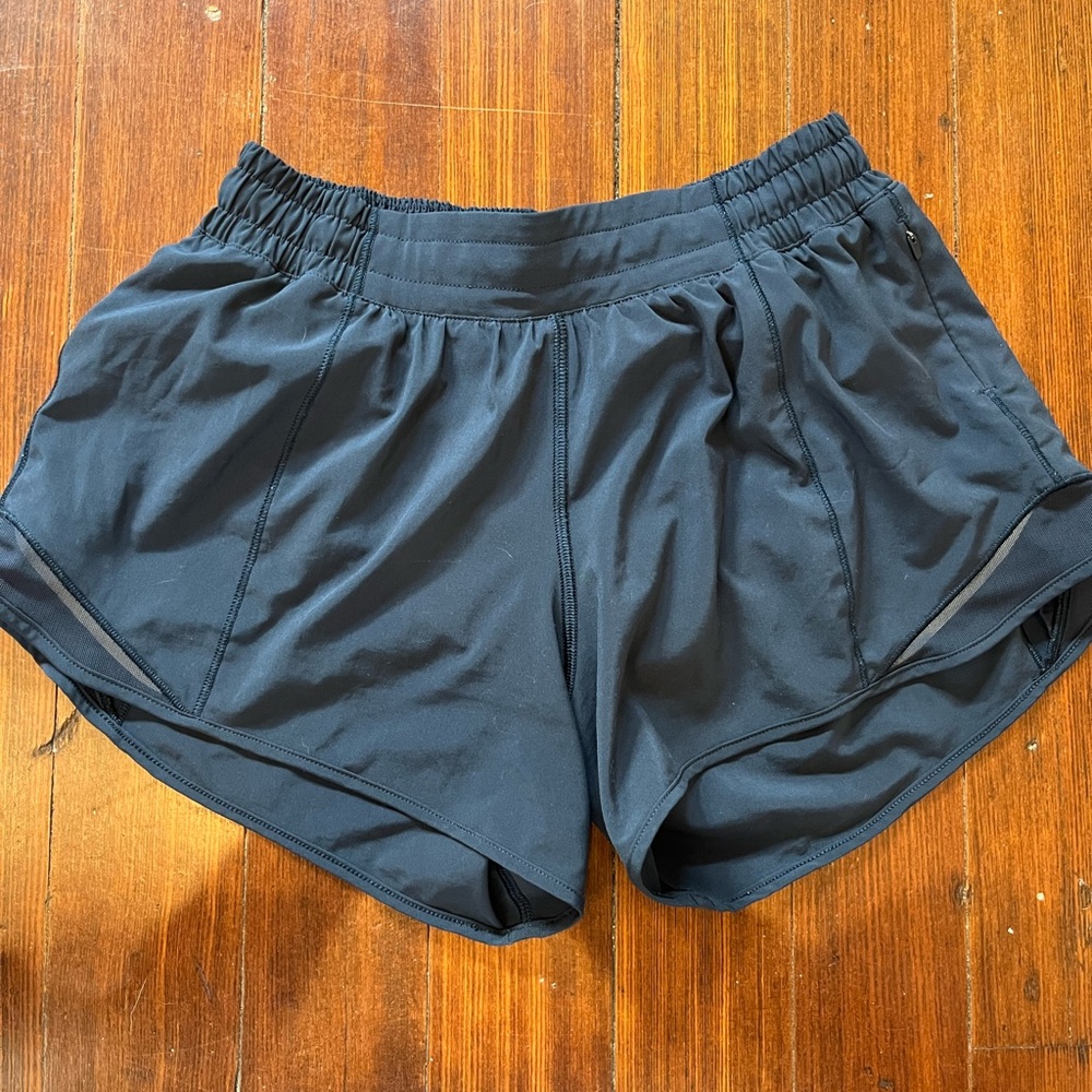 Dark blue lululemon shorts size 6